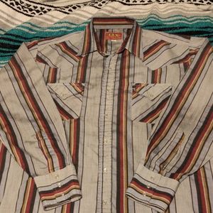 Vintage Pearl snap western shirt